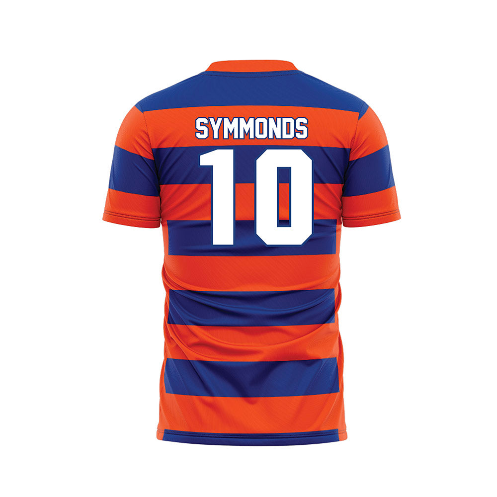 Florida - NCAA Women's Soccer : Adia Symmonds - Striped Soccer Jersey-1