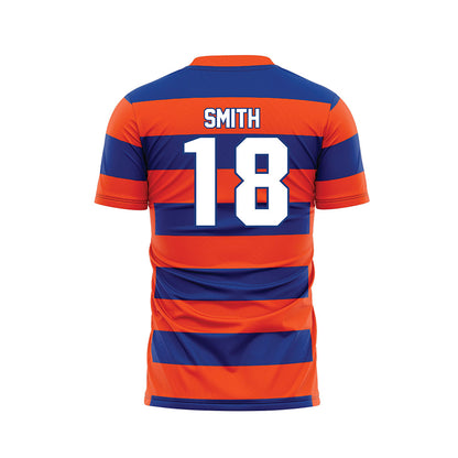 Florida - NCAA Women's Soccer : Kelsey Smith - Striped Soccer Jersey-1