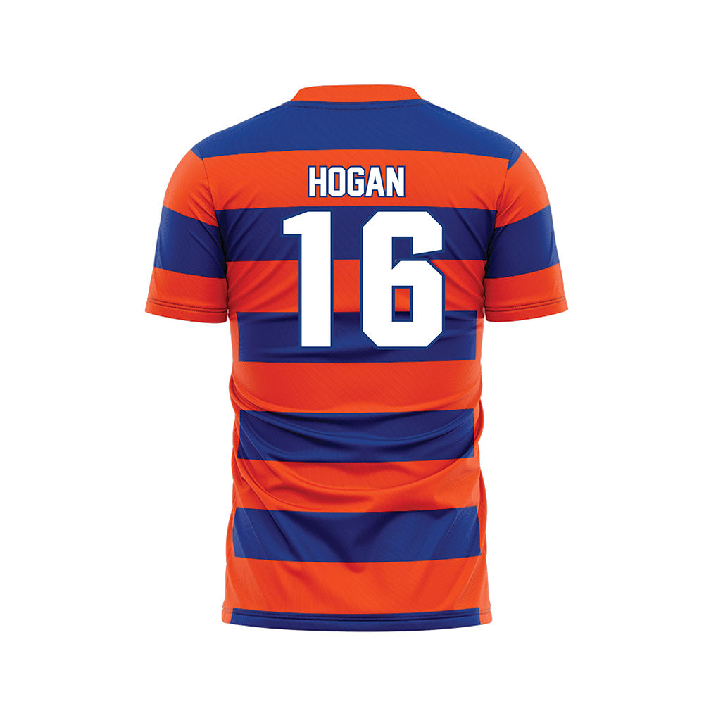 Florida - NCAA Women's Soccer : Courtney Hogan - Striped Soccer Jersey-1