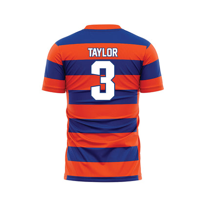 Florida - NCAA Women's Soccer : Kyra Taylor - Striped Soccer Jersey-1