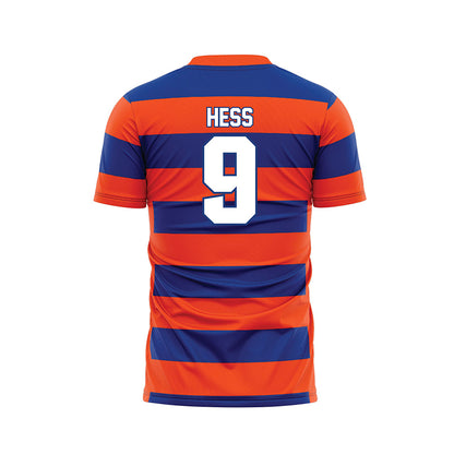 Florida - NCAA Women's Soccer : Addy Hess - Striped Soccer Jersey-1