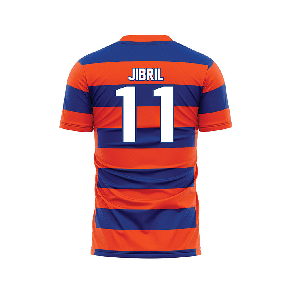 Florida - NCAA Women's Soccer : Hannah Jibril - Striped Soccer Jersey-1