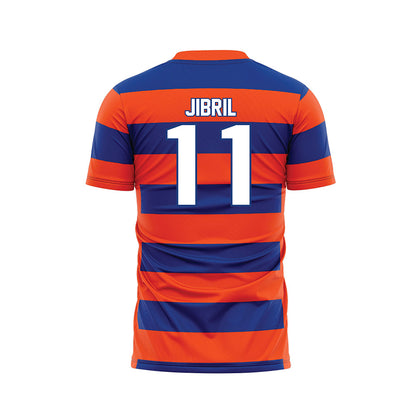 Florida - NCAA Women's Soccer : Hannah Jibril - Striped Soccer Jersey-1