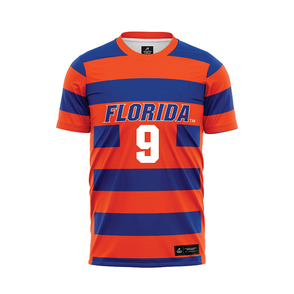 Florida - NCAA Women's Soccer : Addy Hess - Striped Soccer Jersey-0