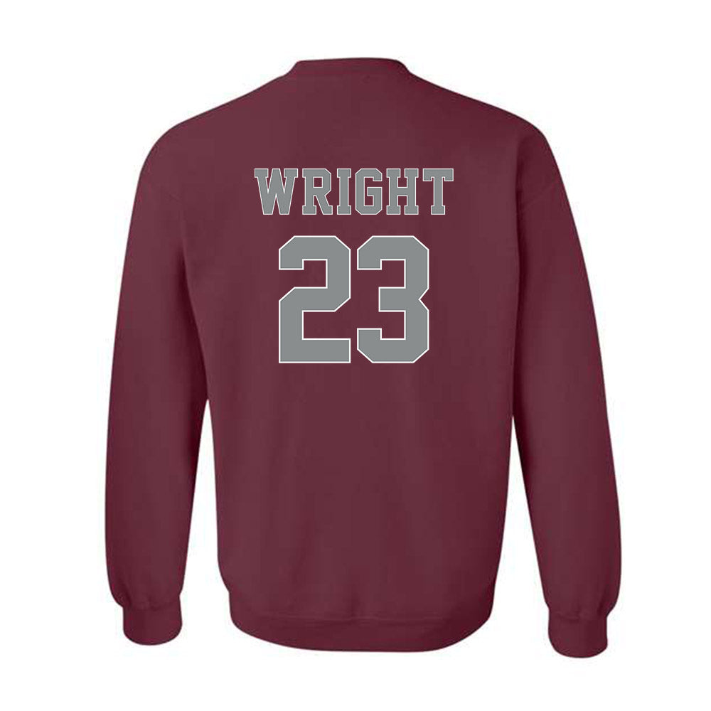NCCU - NCAA Football : Jovon Wright - Classic Shersey Crewneck Sweatshirt-1