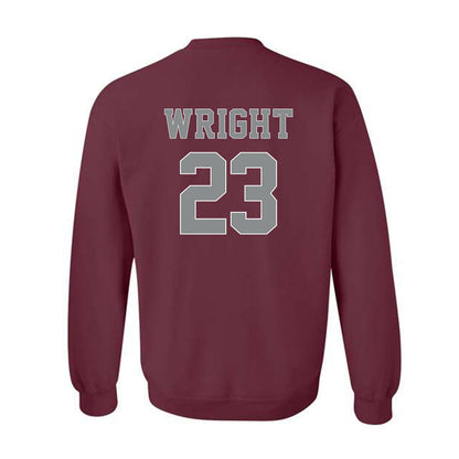 NCCU - NCAA Football : Jovon Wright - Classic Shersey Crewneck Sweatshirt-1