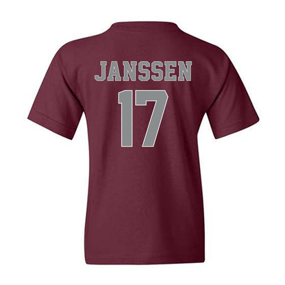 NCCU - NCAA Softball : Madeline Janssen - Classic Shersey Youth T-Shirt-1