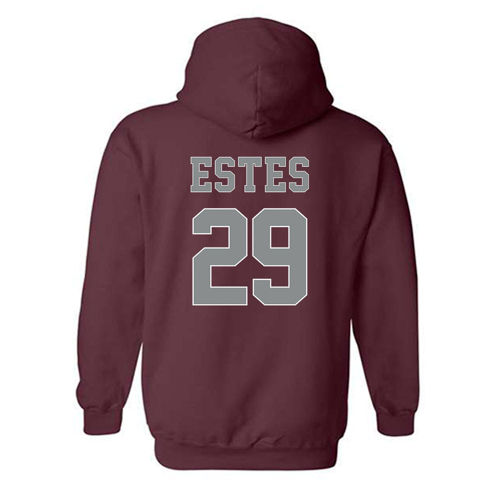 NCCU - NCAA Football : Dj Estes - Classic Shersey Hooded Sweatshirt-1