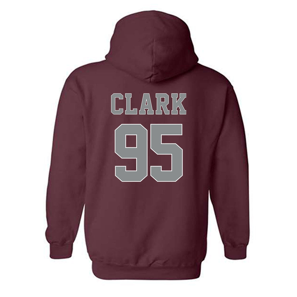 NCCU - NCAA Football : Elijah Clark - Classic Shersey Hooded Sweatshirt-1