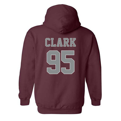 NCCU - NCAA Football : Elijah Clark - Classic Shersey Hooded Sweatshirt-1