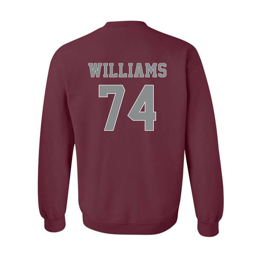 NCCU - NCAA Football : Kerwin Williams - Classic Shersey Crewneck Sweatshirt-1