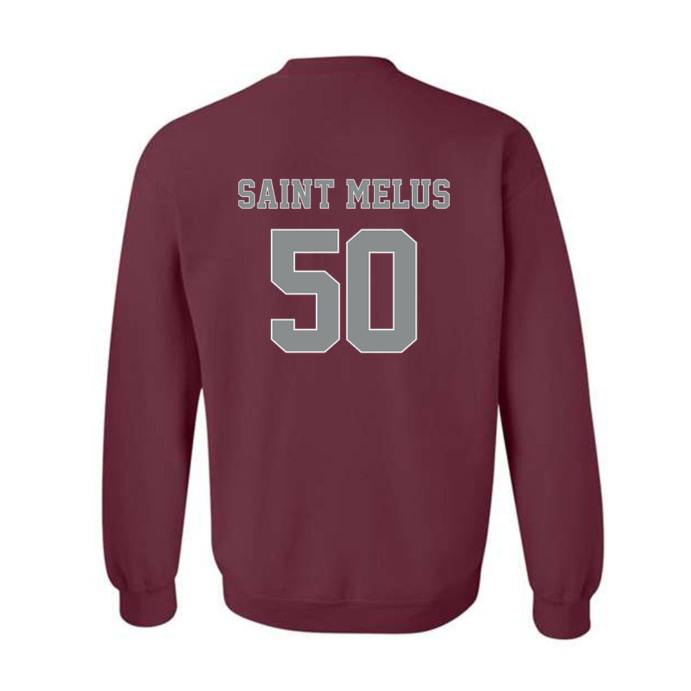 NCCU - NCAA Football : Holly Saint Melus - Classic Shersey Crewneck Sweatshirt-1
