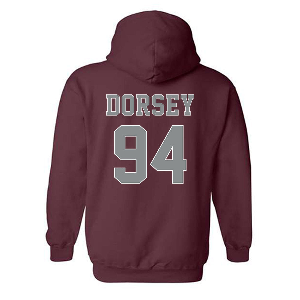 NCCU - NCAA Football : Gary Dorsey - Classic Shersey Hooded Sweatshirt-1