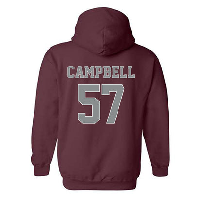 NCCU - NCAA Football : MJ Campbell - Classic Shersey Hooded Sweatshirt-1