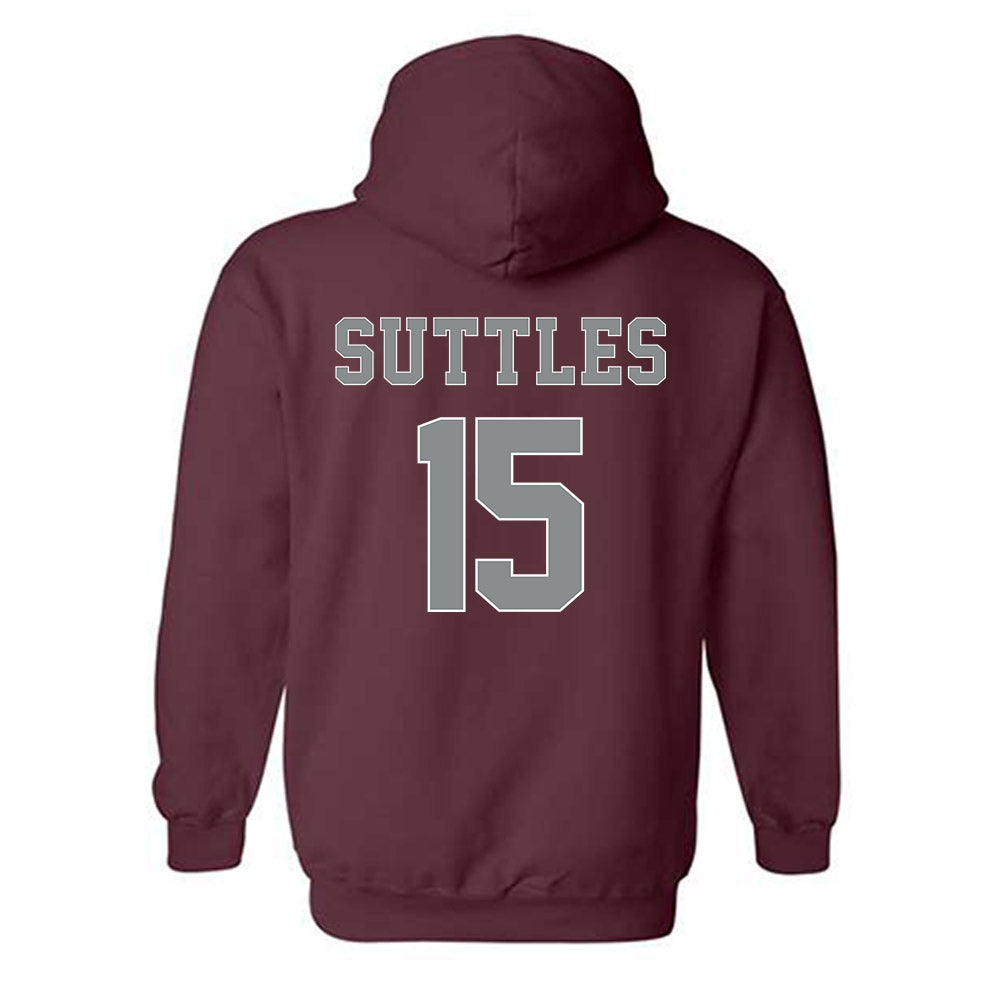 NCCU - NCAA Softball : Tyler Suttles - Classic Shersey Hooded Sweatshirt-1