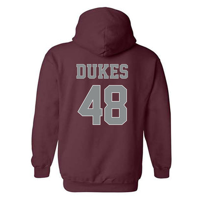 NCCU - NCAA Football : Jahzir Dukes - Classic Shersey Hooded Sweatshirt-1