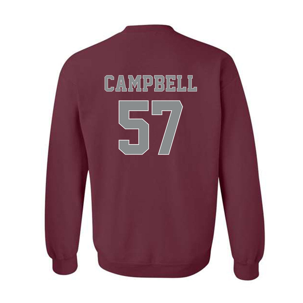 NCCU - NCAA Football : MJ Campbell - Classic Shersey Crewneck Sweatshirt-1