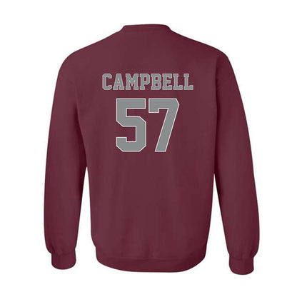 NCCU - NCAA Football : MJ Campbell - Classic Shersey Crewneck Sweatshirt-1