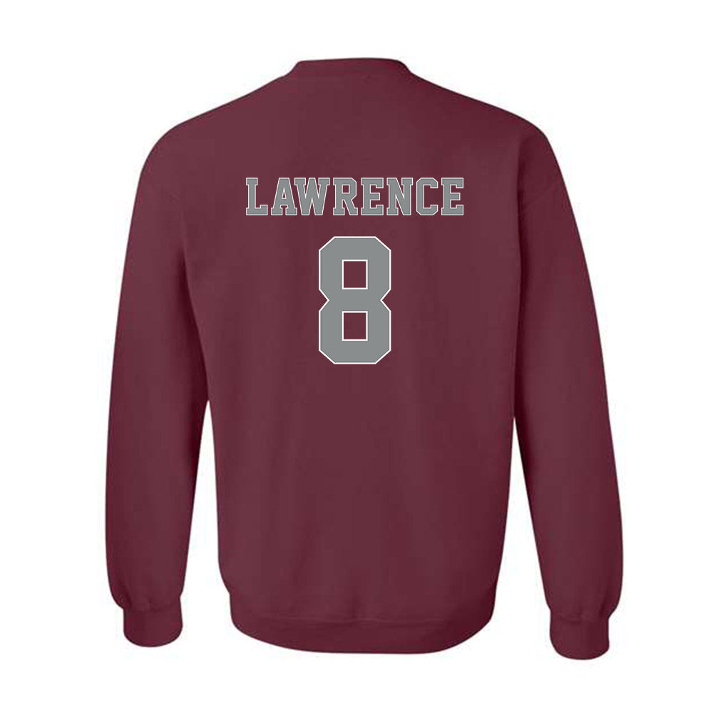 NCCU - NCAA Football : Plez Lawrence - Classic Shersey Crewneck Sweatshirt-1