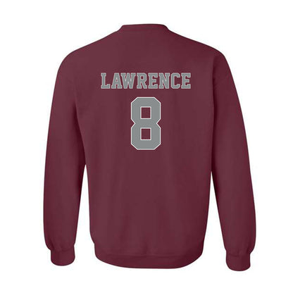 NCCU - NCAA Football : Plez Lawrence - Classic Shersey Crewneck Sweatshirt-1