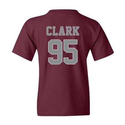 NCCU - NCAA Football : Elijah Clark - Classic Shersey Youth T-Shirt-1