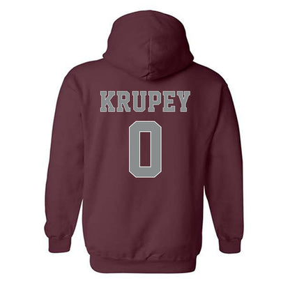 NCCU - NCAA Softball : Elana Krupey - Classic Shersey Hooded Sweatshirt-1