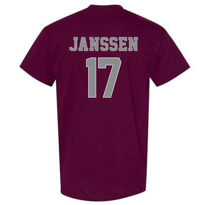 NCCU - NCAA Softball : Madeline Janssen - Classic Shersey T-Shirt-1