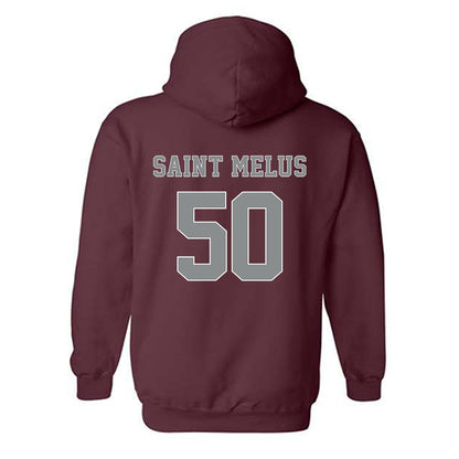 NCCU - NCAA Football : Holly Saint Melus - Classic Shersey Hooded Sweatshirt-1