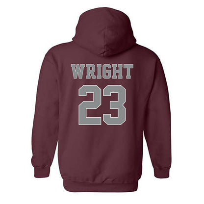 NCCU - NCAA Football : Jovon Wright - Classic Shersey Hooded Sweatshirt-1