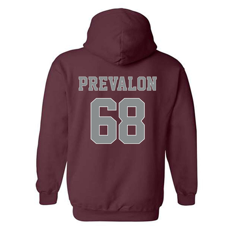 NCCU - NCAA Football : Anthony Prevalon - Classic Shersey Hooded Sweatshirt-1