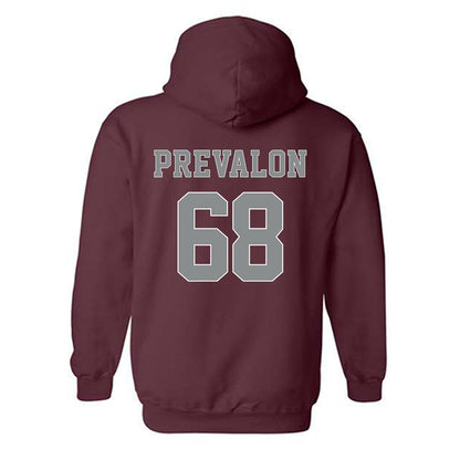 NCCU - NCAA Football : Anthony Prevalon - Classic Shersey Hooded Sweatshirt-1