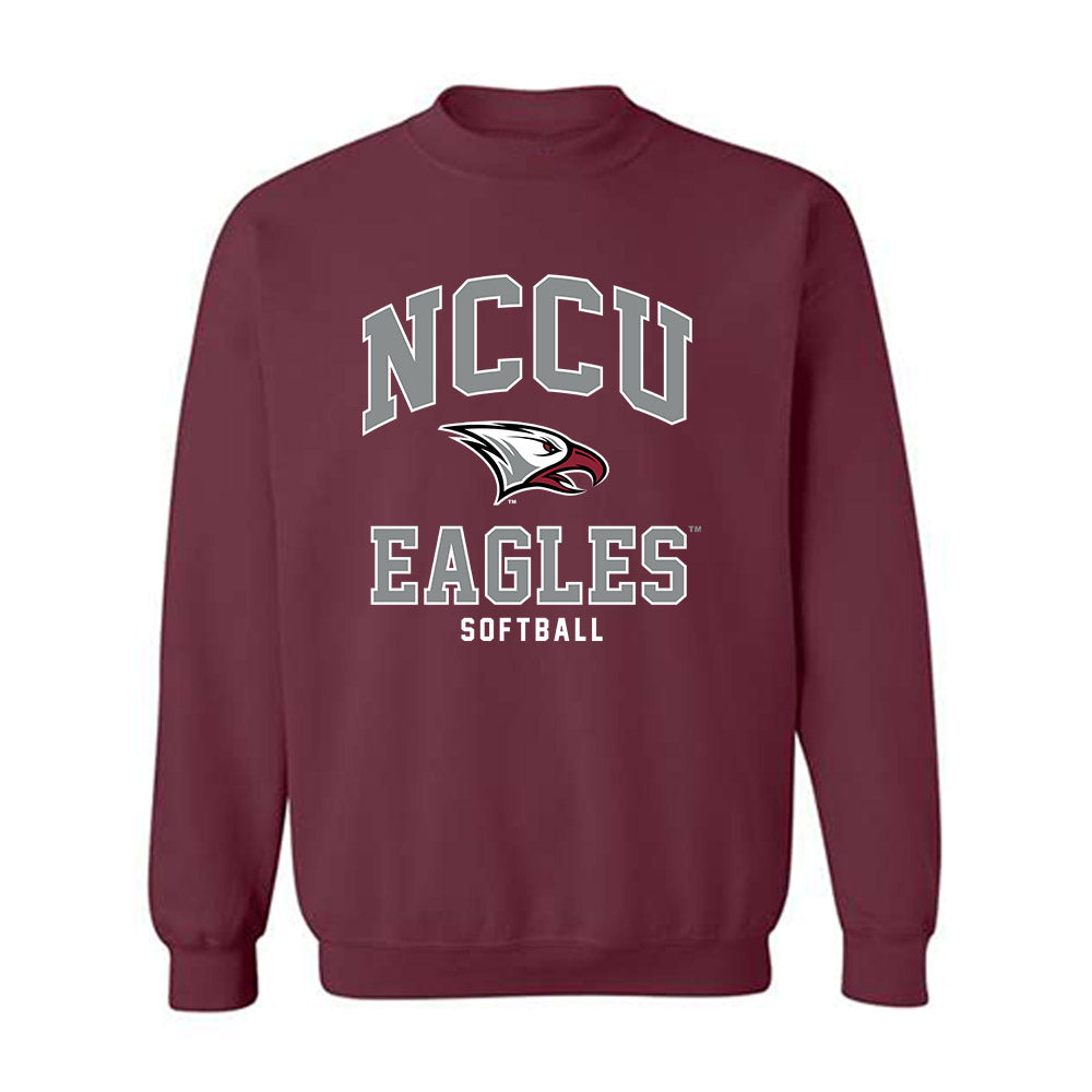 NCCU - NCAA Softball : Amiya VanMeter - Classic Shersey Crewneck Sweatshirt-0