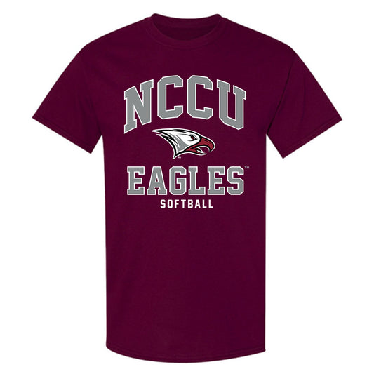 NCCU - NCAA Softball : Madeline Janssen - Classic Shersey T-Shirt-0