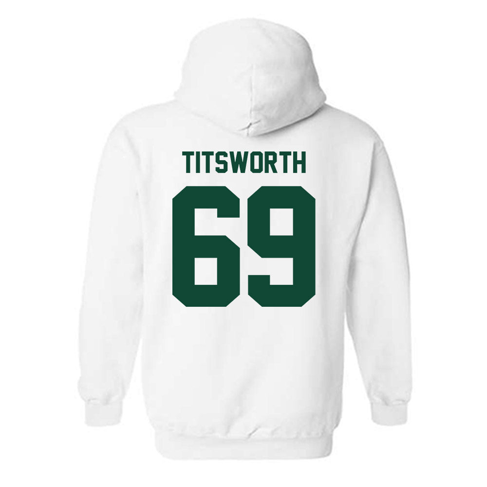 Ohio - NCAA Football Legends : Parker Titsworth - Classic Shersey Hooded Sweatshirt-1