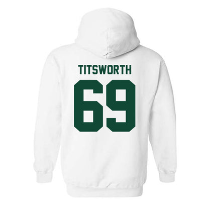 Ohio - NCAA Football Legends : Parker Titsworth - Classic Shersey Hooded Sweatshirt-1