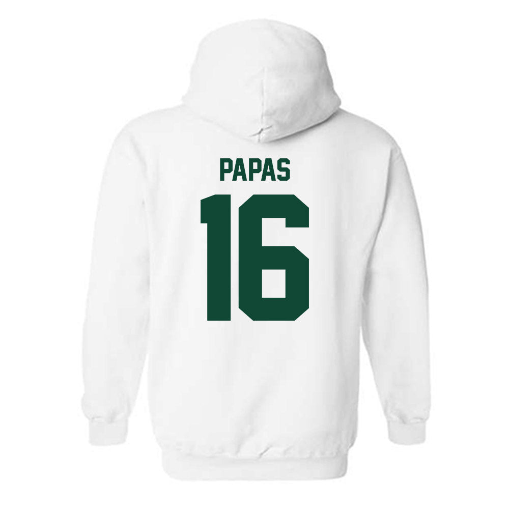Ohio - NCAA Football : Matthew Papas - Classic Shersey Hooded Sweatshirt-1