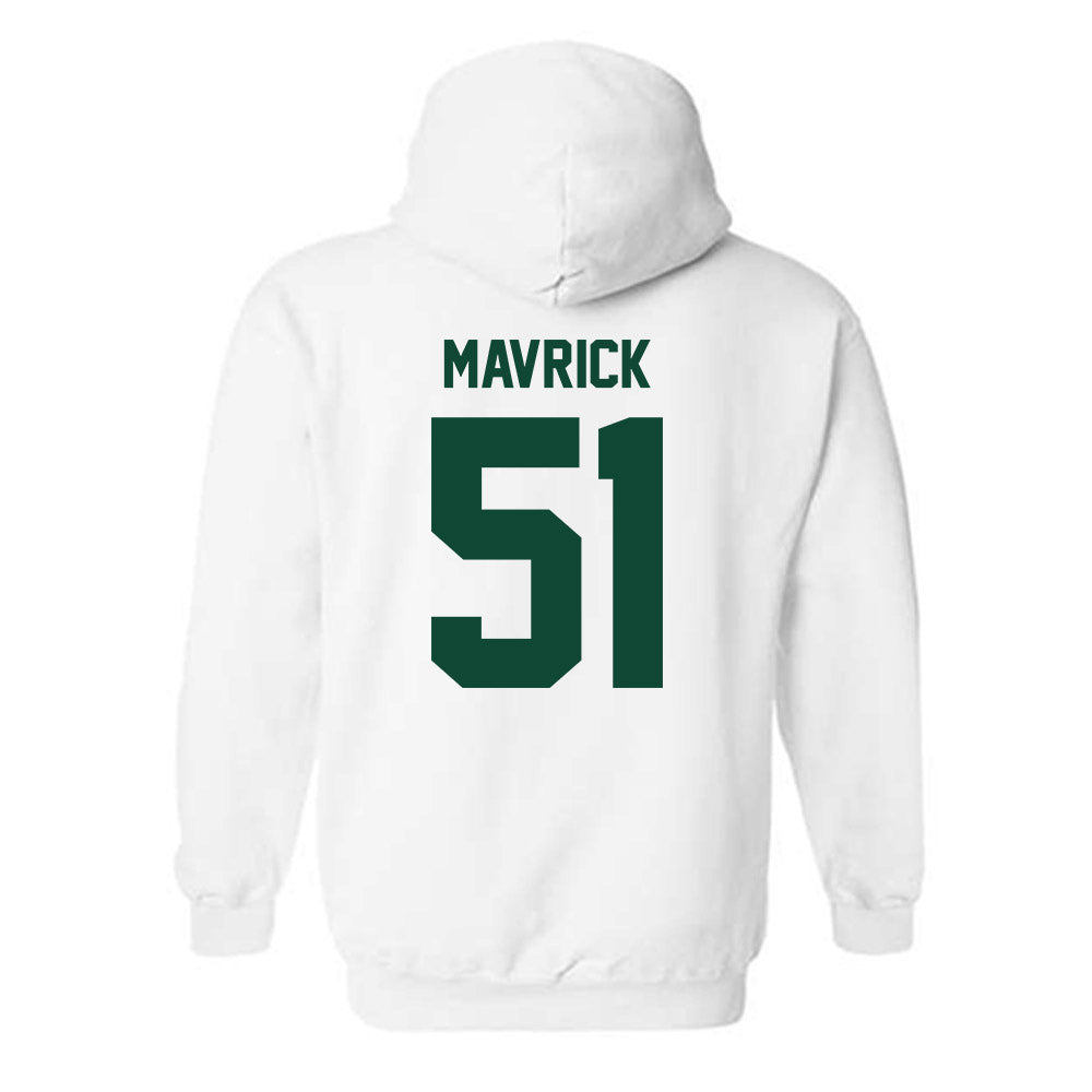 Ohio - NCAA Football : Job Mavrick - Classic Shersey Hooded Sweatshirt-1