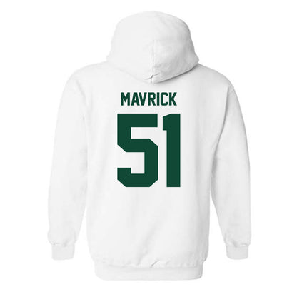 Ohio - NCAA Football : Job Mavrick - Classic Shersey Hooded Sweatshirt-1