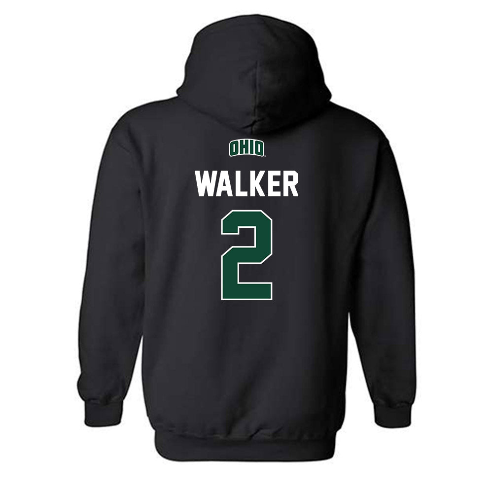 Ohio - NCAA Football : DJ Walker - Classic Shersey Hooded Sweatshirt-1