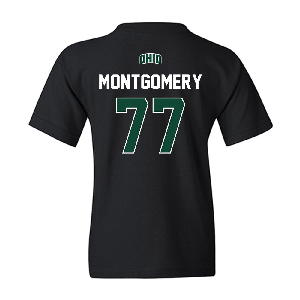 Ohio - NCAA Football : Mike Montgomery - Classic Shersey Youth T-Shirt-1