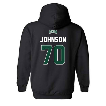 Ohio - NCAA Football : Joshua Johnson - Classic Shersey Hooded Sweatshirt-1