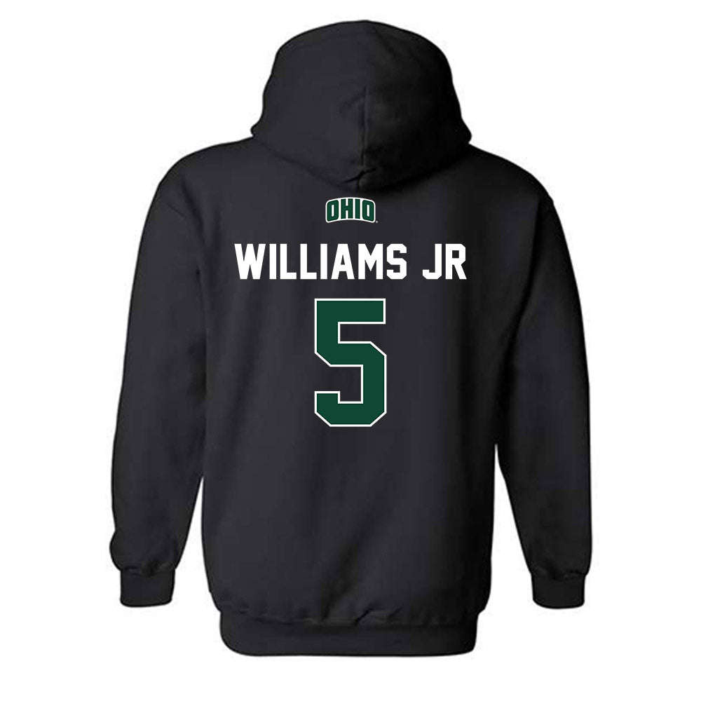Ohio - NCAA Football : Adonis Williams Jr - Classic Shersey Hooded Sweatshirt-1