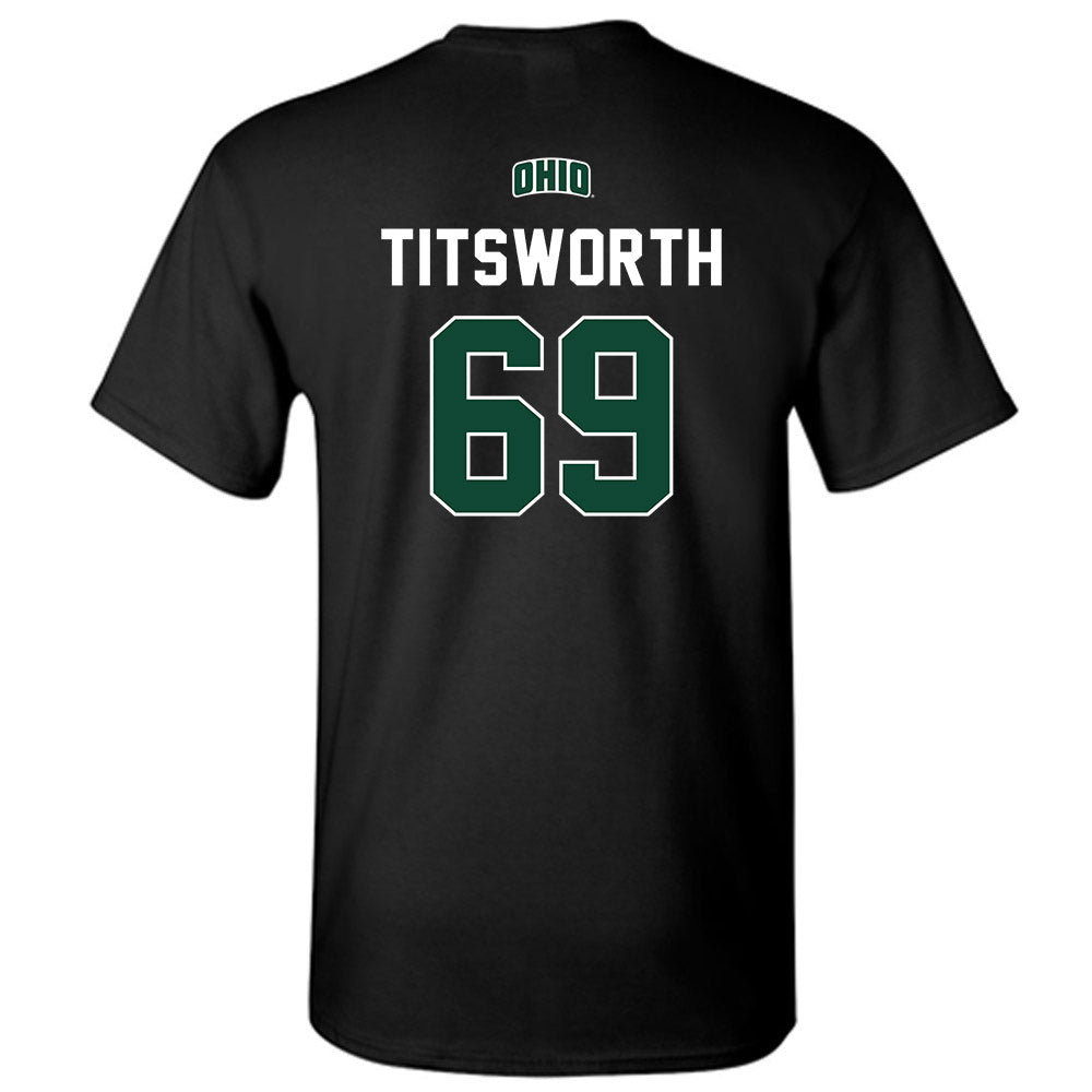 Ohio - NCAA Football Legends : Parker Titsworth - Classic Shersey T-Shirt-1