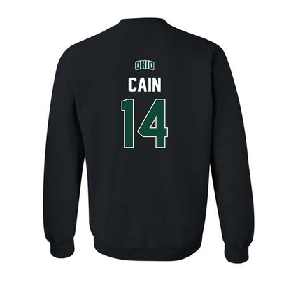 Ohio - NCAA Football : Marcus Cain - Classic Shersey Crewneck Sweatshirt-1