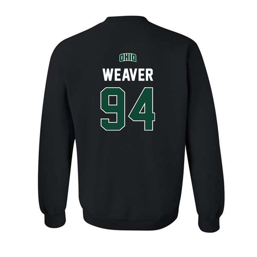 Ohio - NCAA Football : Bj Weaver - Classic Shersey Crewneck Sweatshirt-1