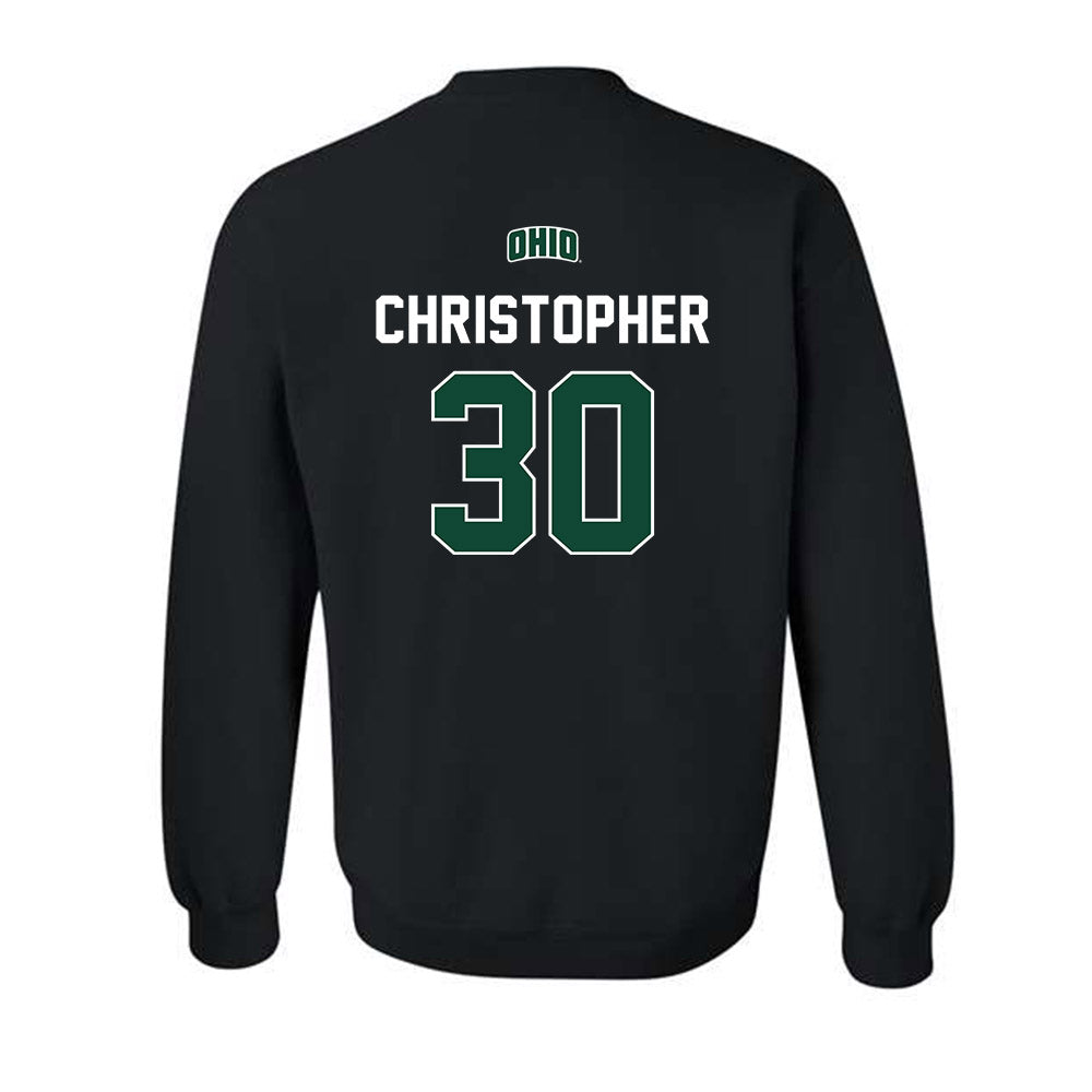 Ohio - NCAA Football : Charlie Christopher - Classic Shersey Crewneck Sweatshirt-1
