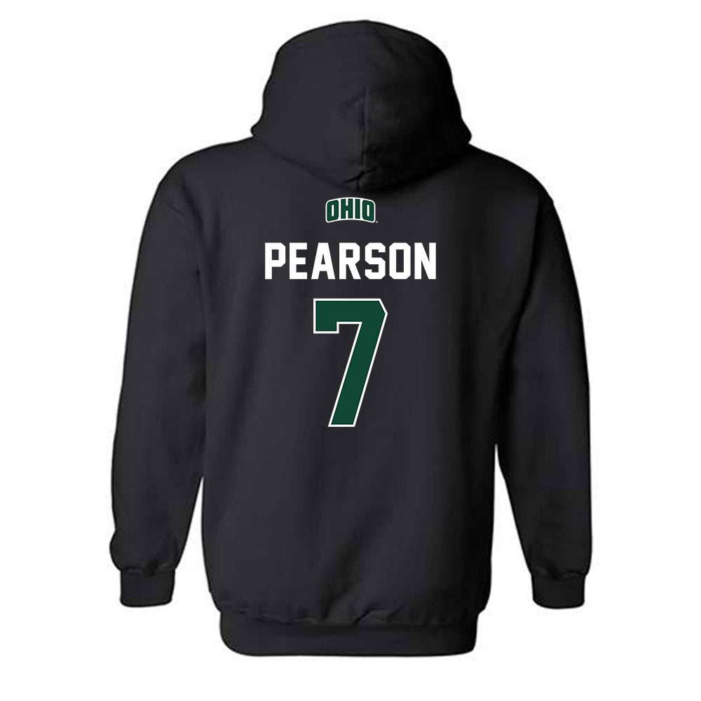 Ohio - NCAA Football : Tank Pearson - Classic Shersey Hooded Sweatshirt-1