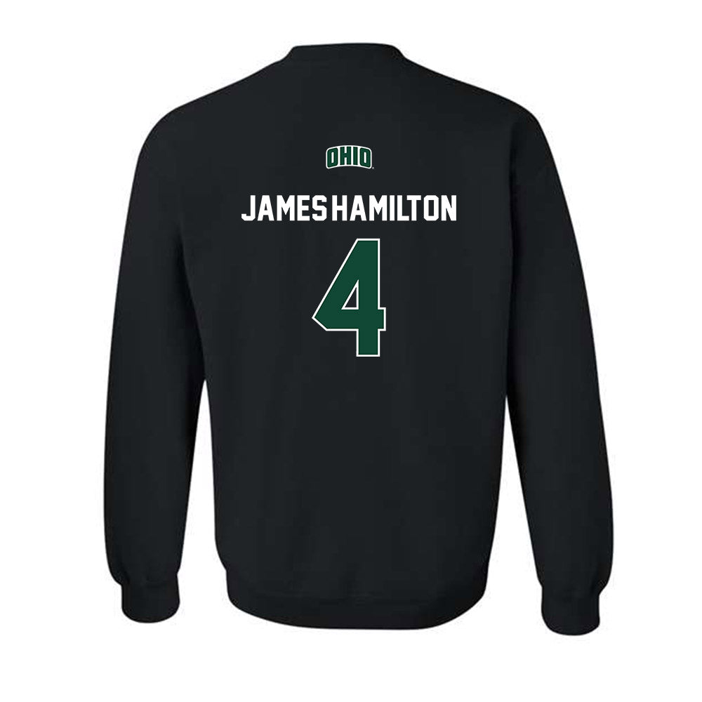 Ohio - NCAA Football : Darren James-Hamilton - Classic Shersey Crewneck Sweatshirt-1