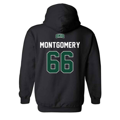 Ohio - NCAA Football : Michael Montgomery - Classic Shersey Hooded Sweatshirt-1