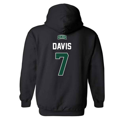 Ohio - NCAA Football : Levi Davis - Classic Shersey Hooded Sweatshirt-1